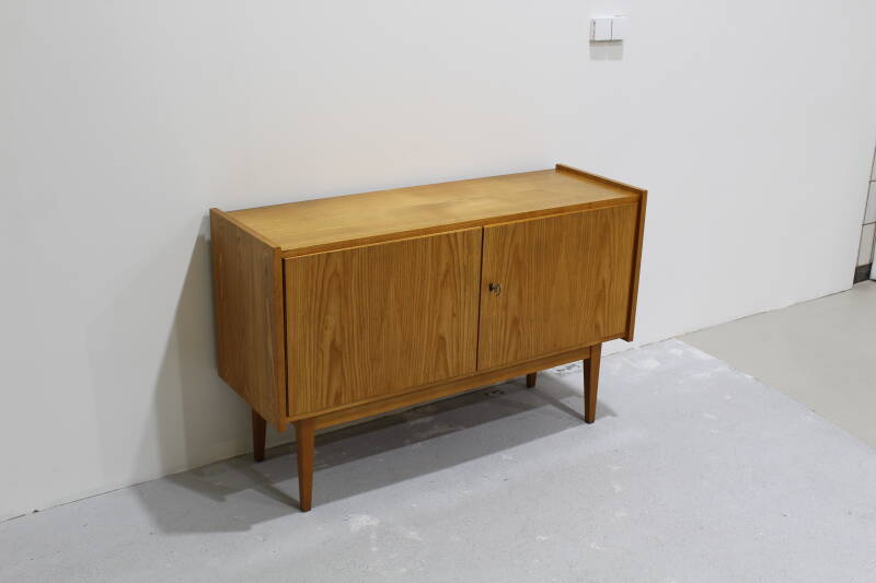 Vintage dressoir, sideboard - licht hout jaren '60 | 00968