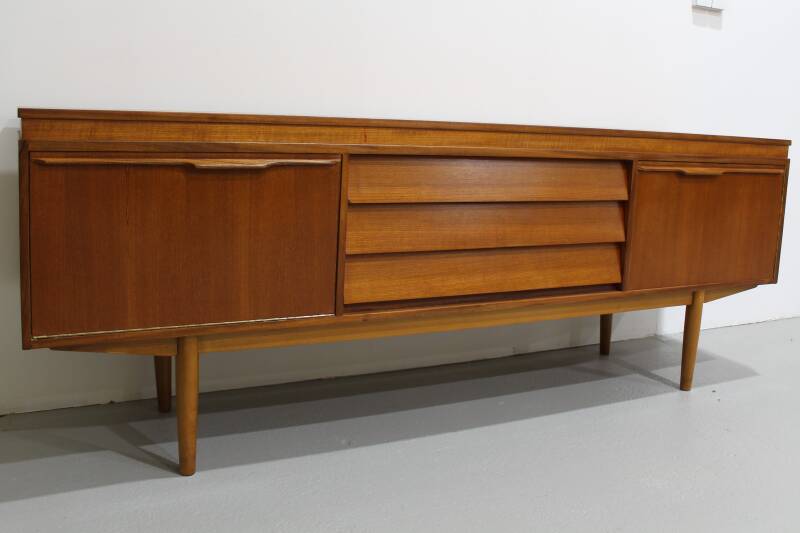 Vintage sideboard, dressoir - Brits, jaren '60 | 01159