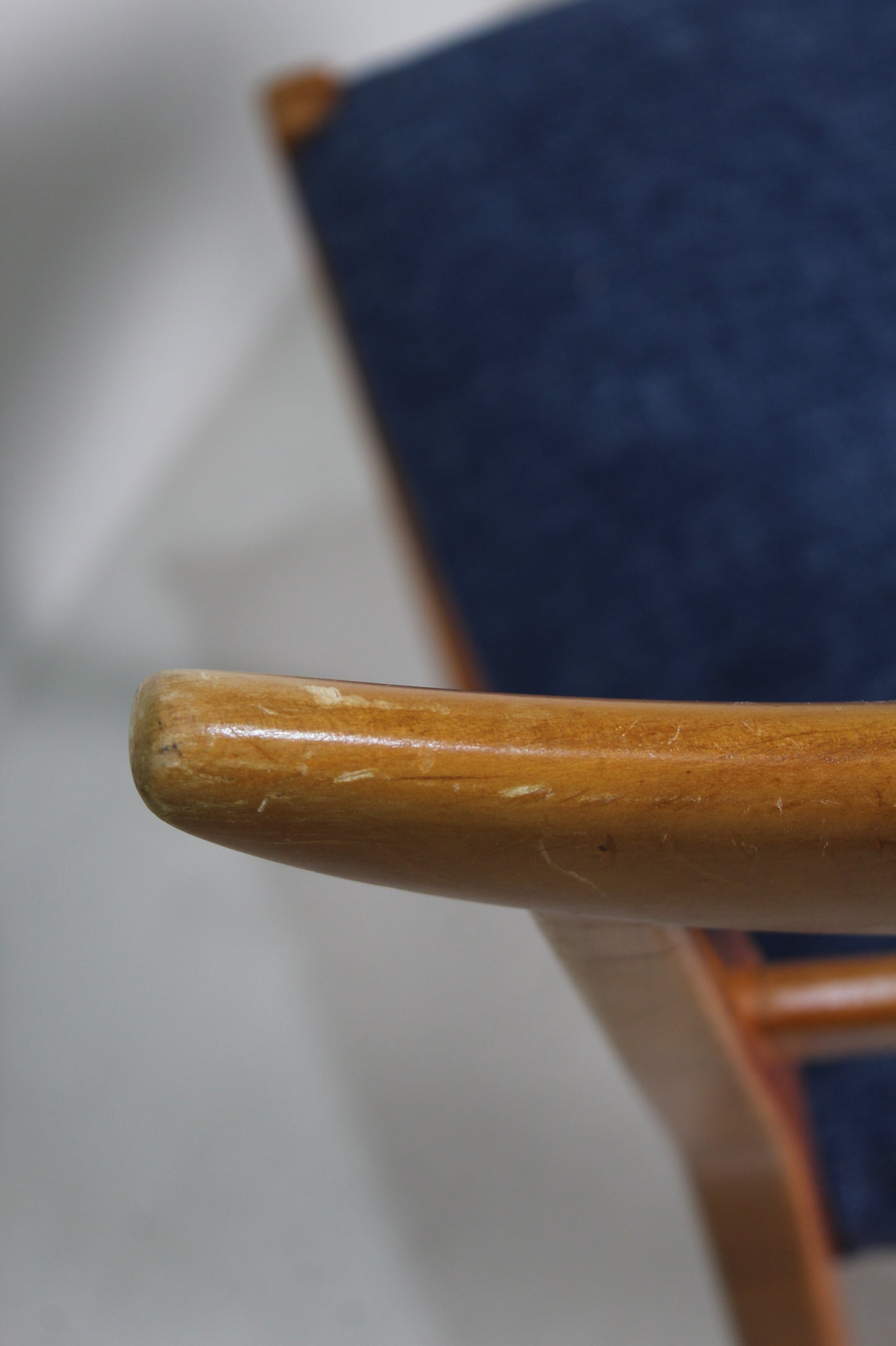 6x Vintage design eetkamerstoelen Lübke