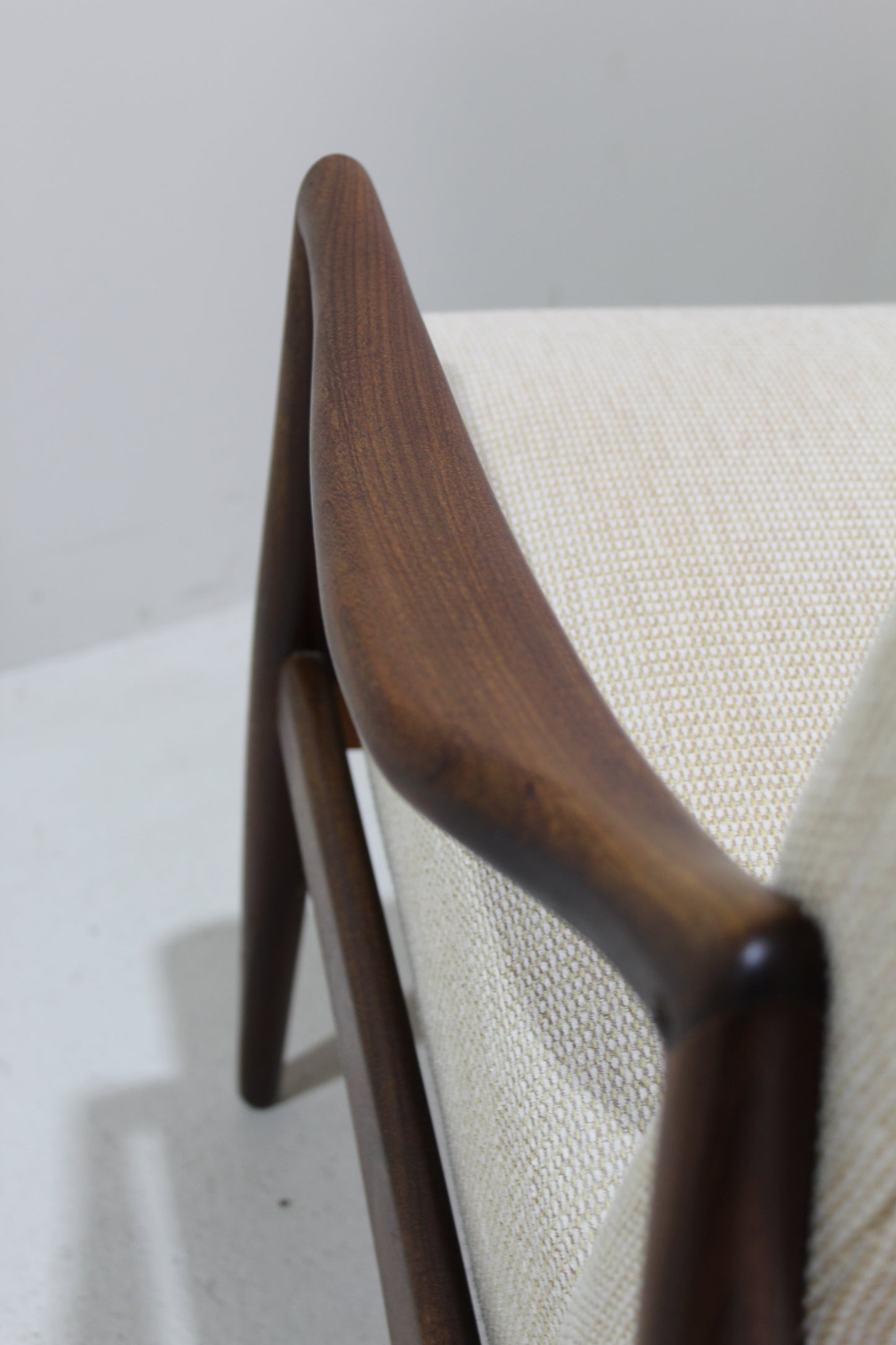 Vintage-Design-Sessel - 60er Jahre, Hartmut Lohmeyer, Creme