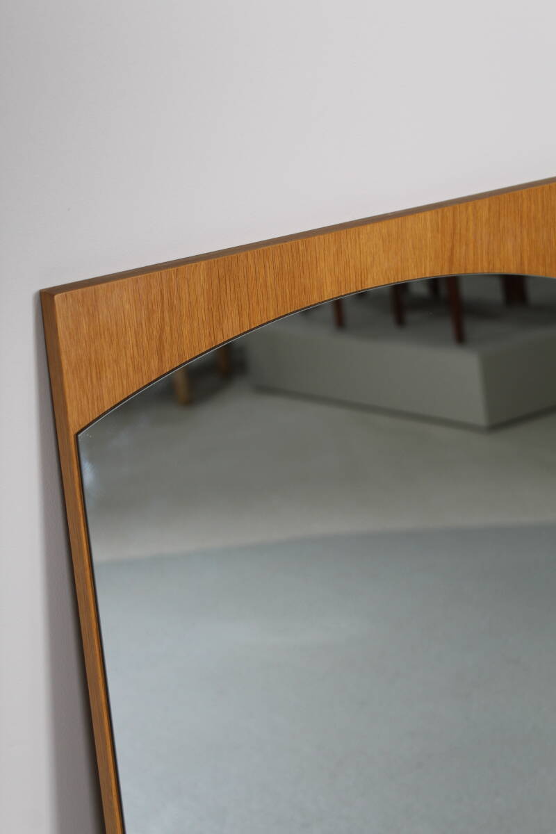Vintage mirror - mid century, wood | 01385