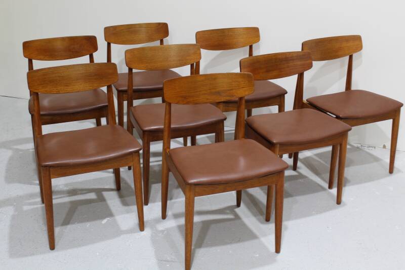 8x Esszimmerstühle im Vintage-Design Casala – 60er | 00888