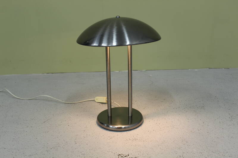Vintage table lamp, mushroom lamp | Ikea, metal 80s | 00799