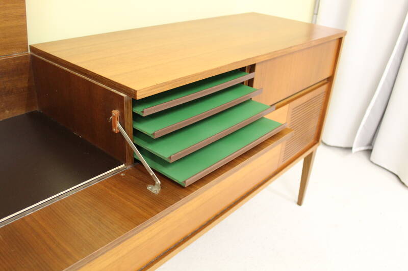 Vintage sideboard, audio furniture Philips