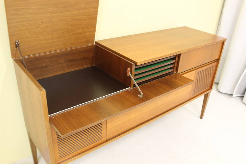 Vintage sideboard, audio furniture Philips