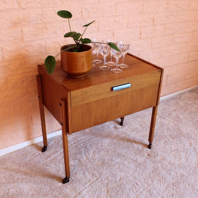 Vintage sewing cabinet, side table
