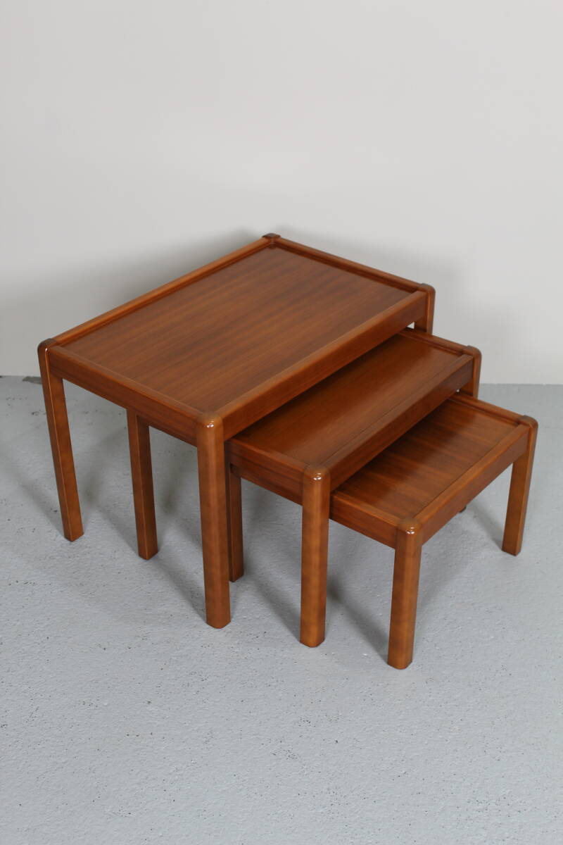Vintage nesting tables, bijzettafels, mimiset - jaren '60 | 01351