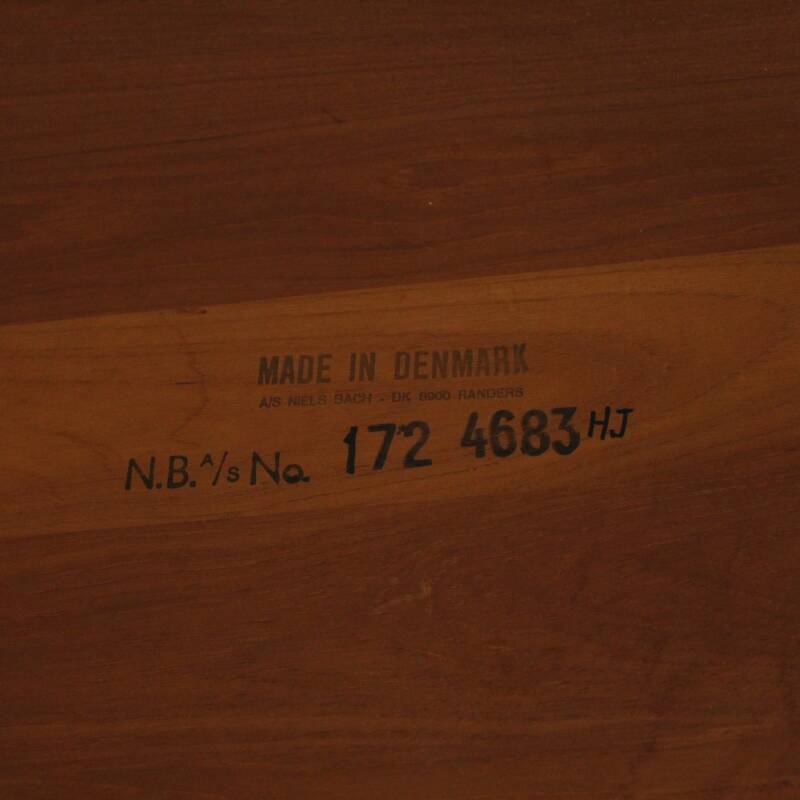 Vintage coffee table Danish Design, Niels Bach