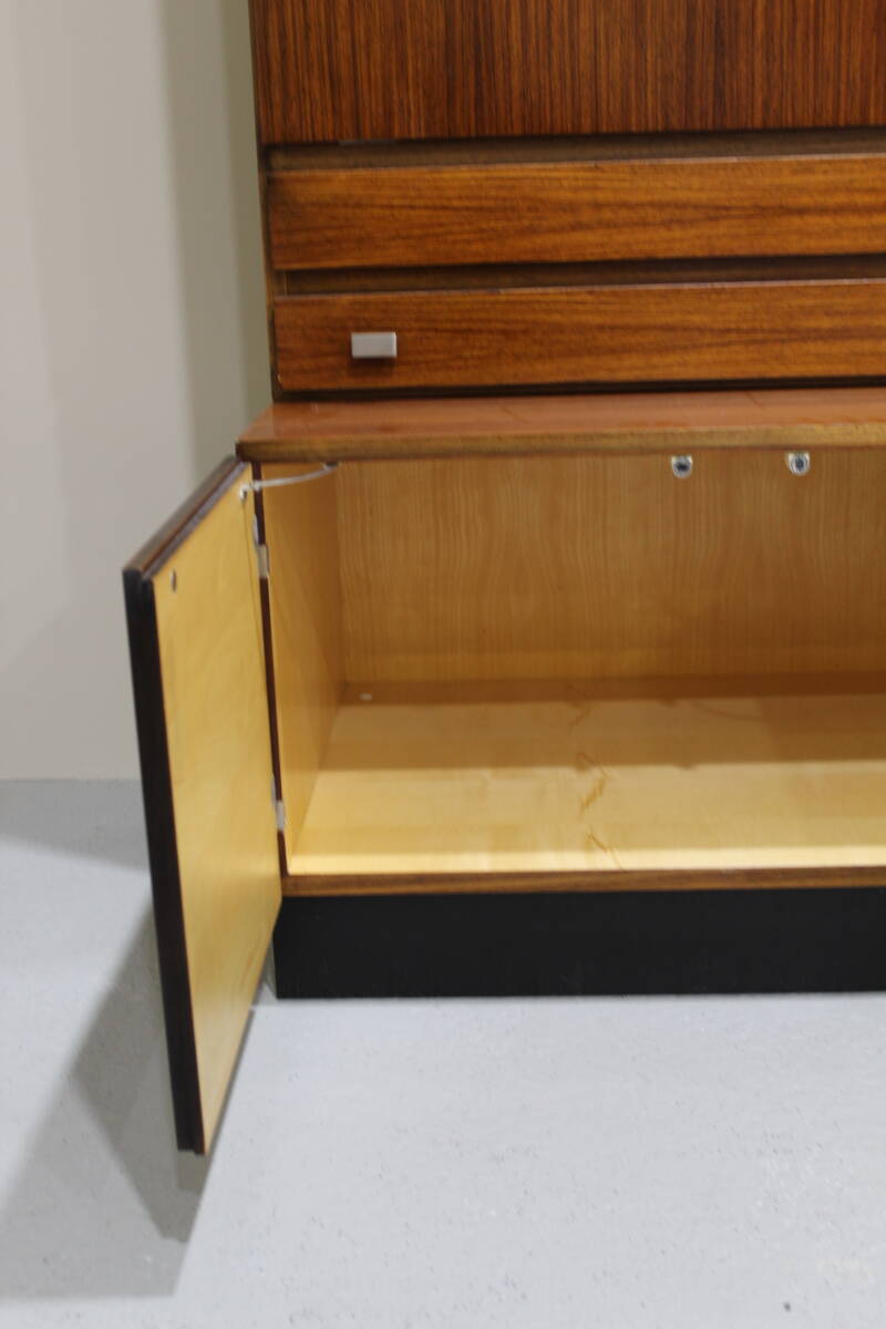 Vintage Bücherregal, Hängeschrank, Highboard - 1960er Jahre