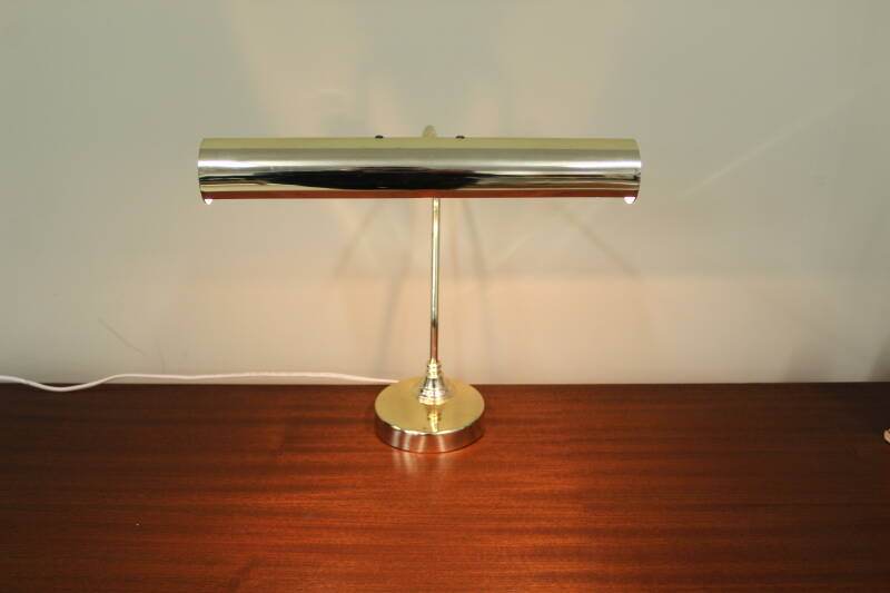 Vintage table lamp, notary lamp