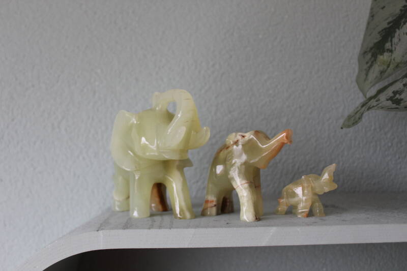 Vintage Elephants Onyx