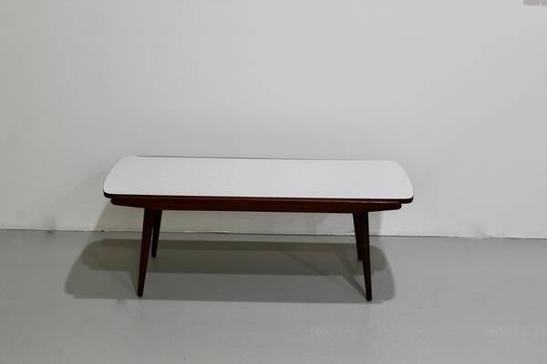 Vintage salontafel - omkeerbaar blad, jaren '60 |