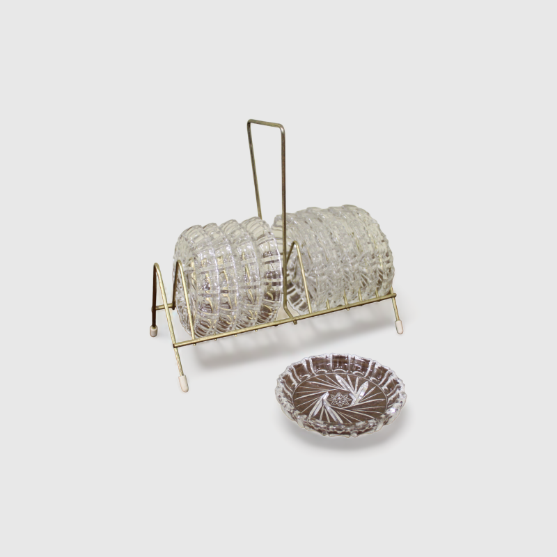 Vintage coasters - Crystal
