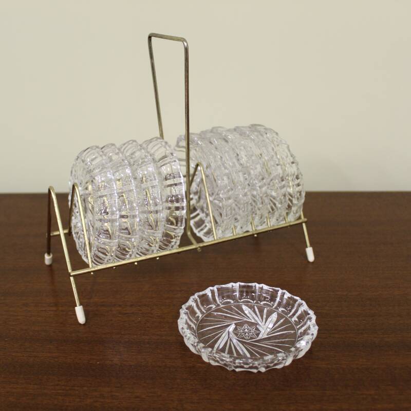 Vintage coasters - Crystal