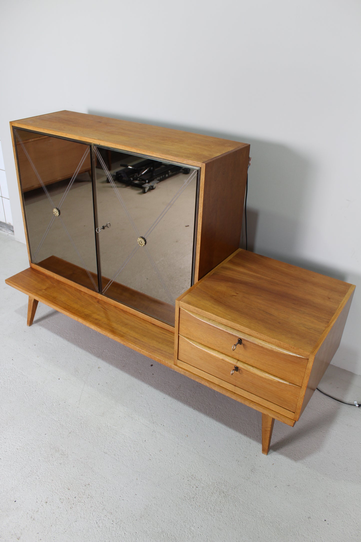 Vintage drankkast, sideboard jaren '50