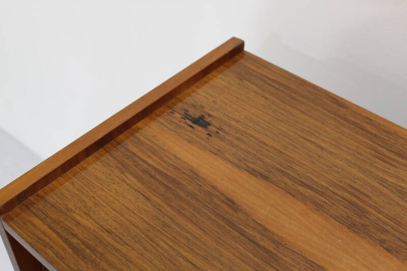 Vintage schoenenkastje - hout, jaren '60 | 01088