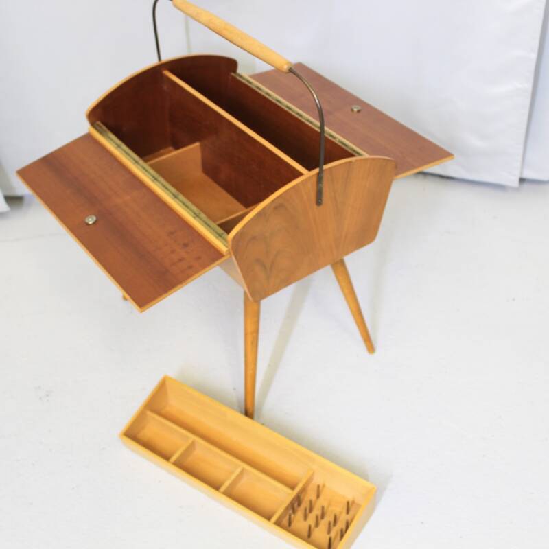 Vintage sewing box, sewing box