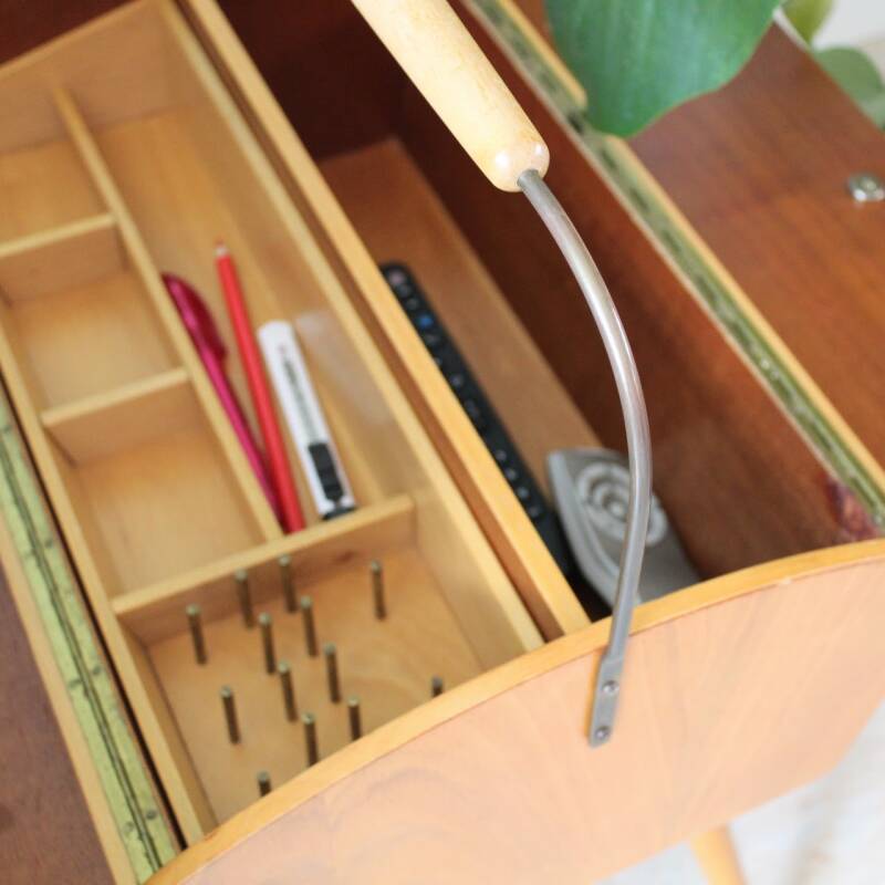 Vintage sewing box, sewing box