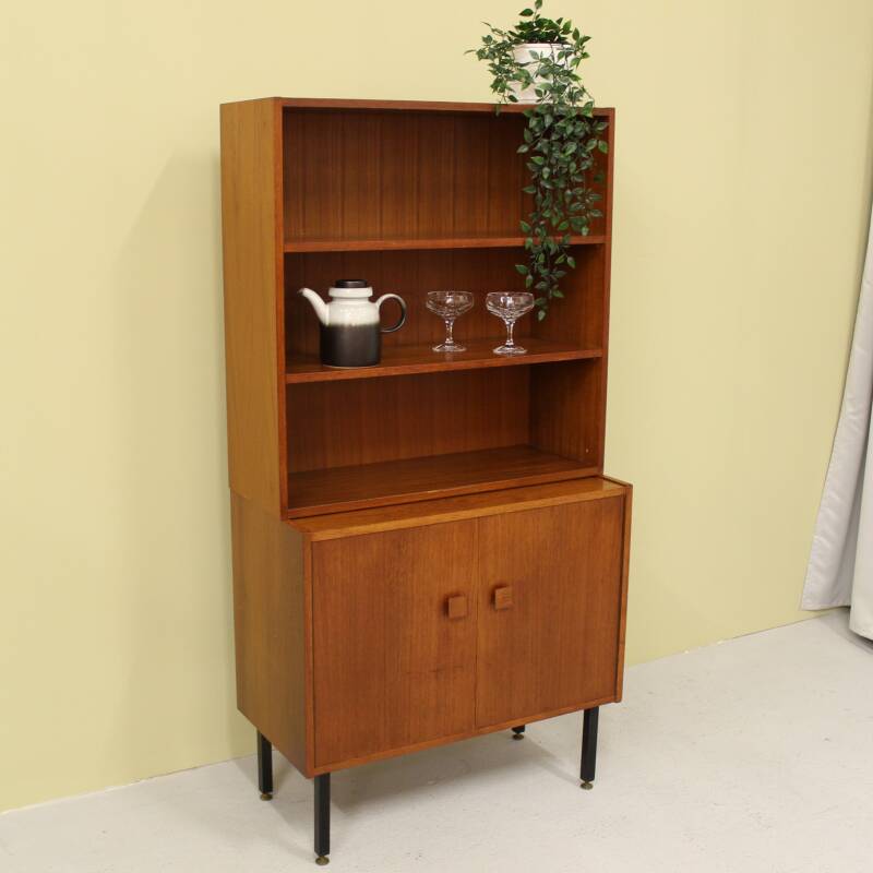 Vintage wandkast, highboard (1/3)