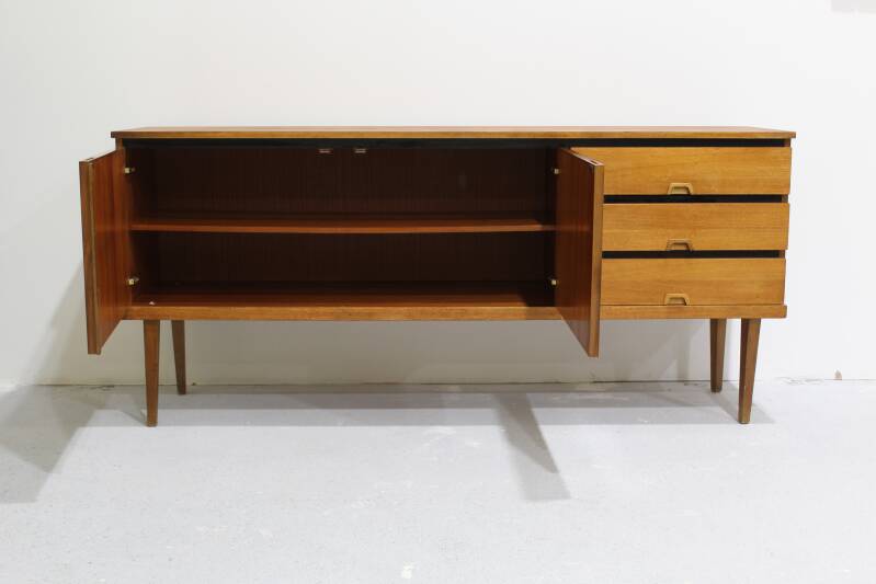 Vintage sideboard, sideboard - wood, 60s | 00947