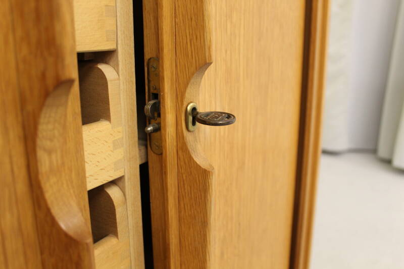 Vintage kast, archiefkastje | 00780