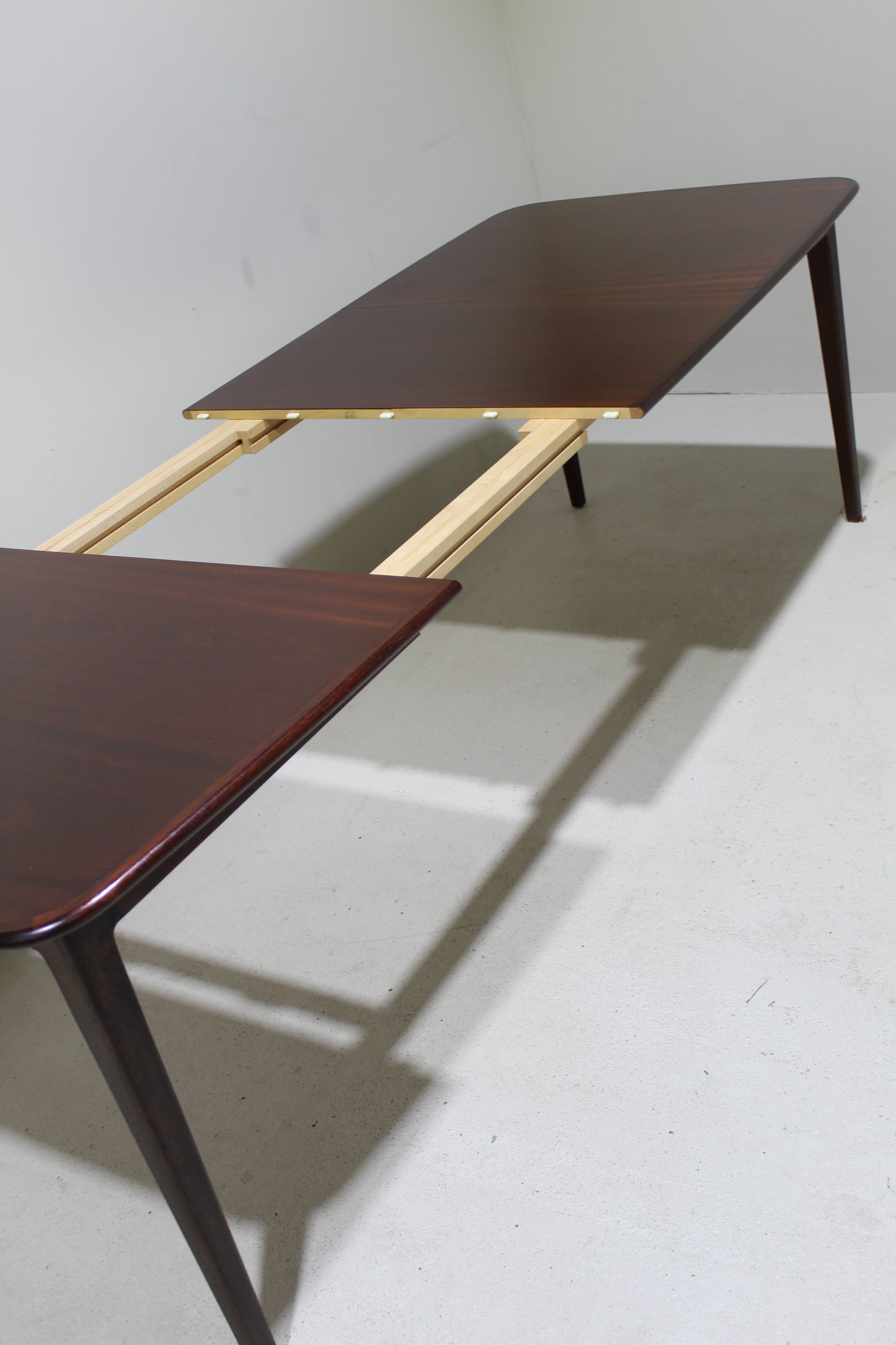 Vintage uitschuifbare eettafel - jaren '60