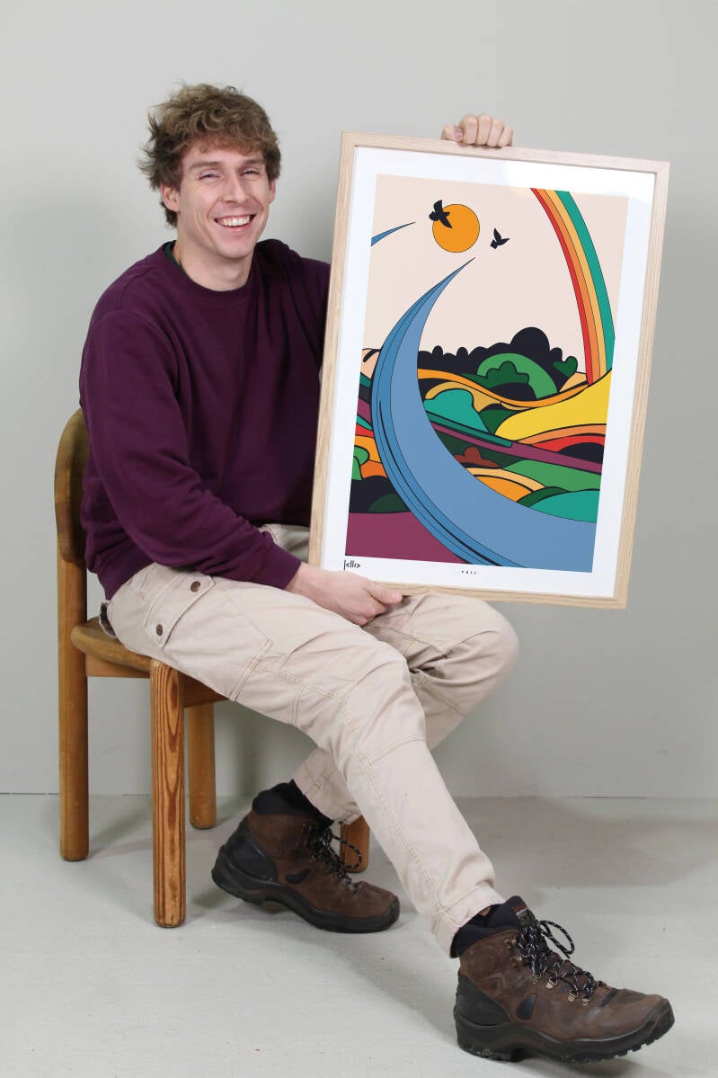 Poster "Frei" - 50 x 70 cm