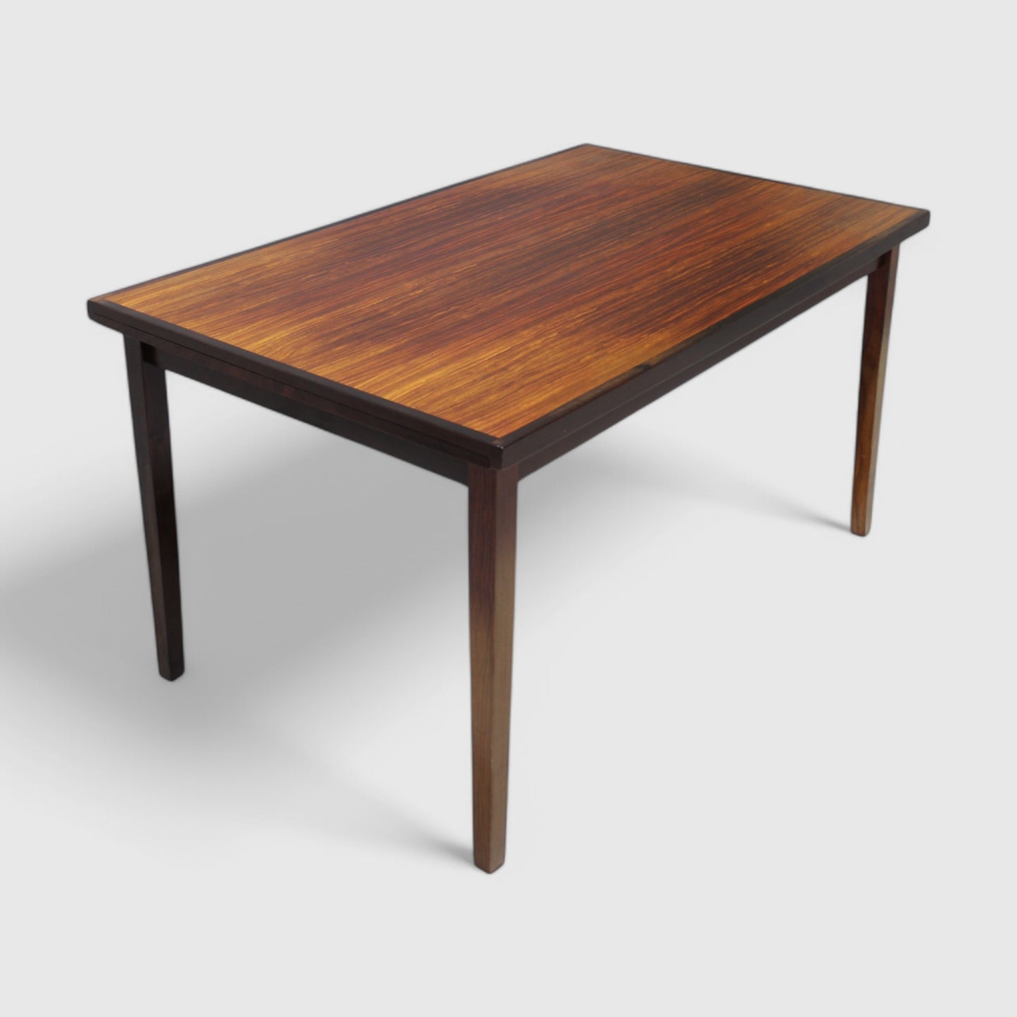 Ausziehbarer Vintage-Esstisch - Palisander 1960er