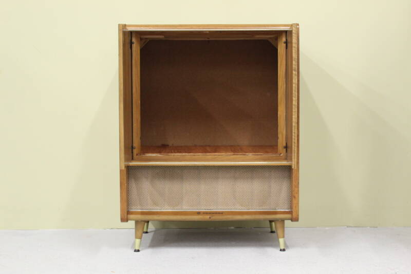 Vintage Philips cabinet, audio furniture - 60s | 00742