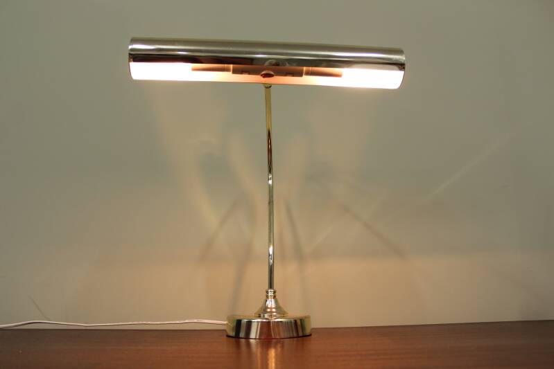 Vintage table lamp, notary lamp