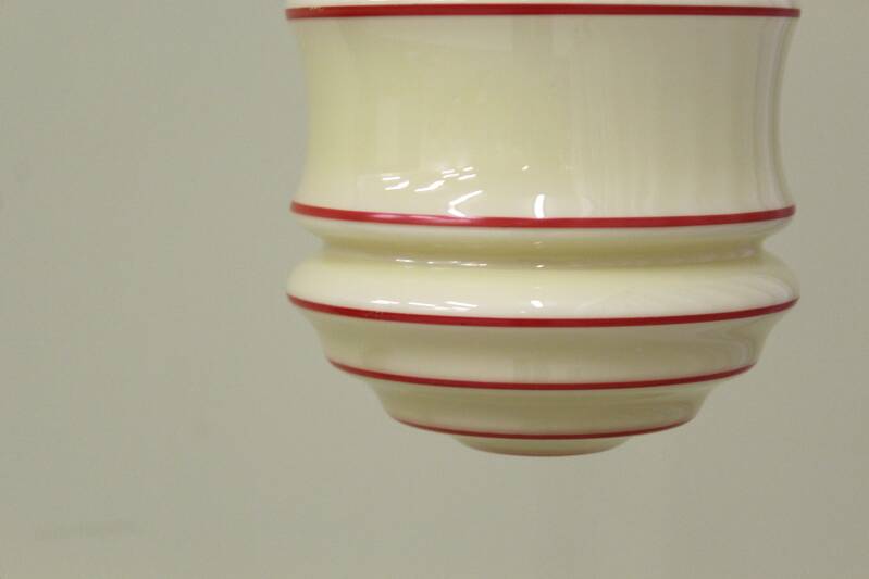 Vintage hanging lamp - art deco, 1930s | 00819