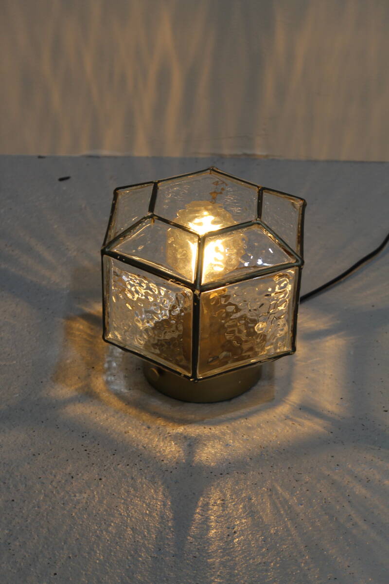Vintage plafondlamp, wandlamp Hillebrand | 01360
