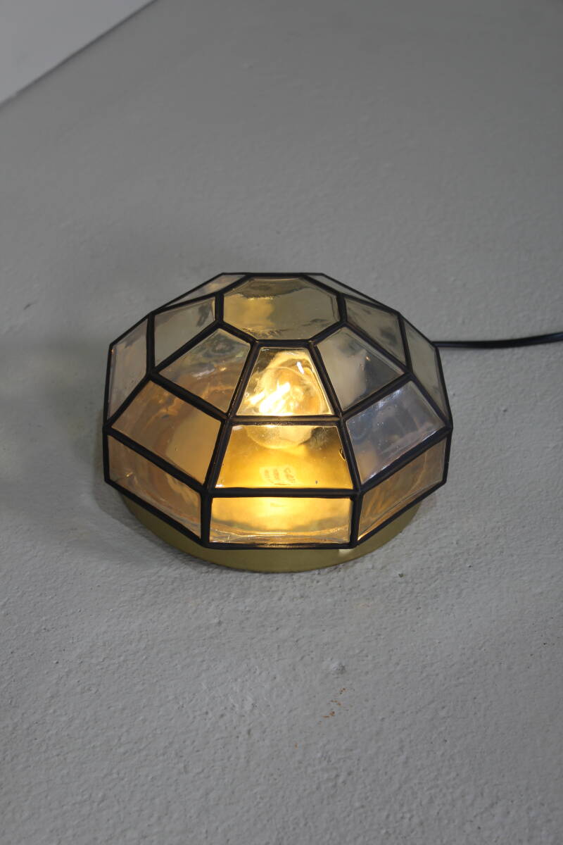 Vintage plafondlamp, wandlamp - Caralux, jaren '70