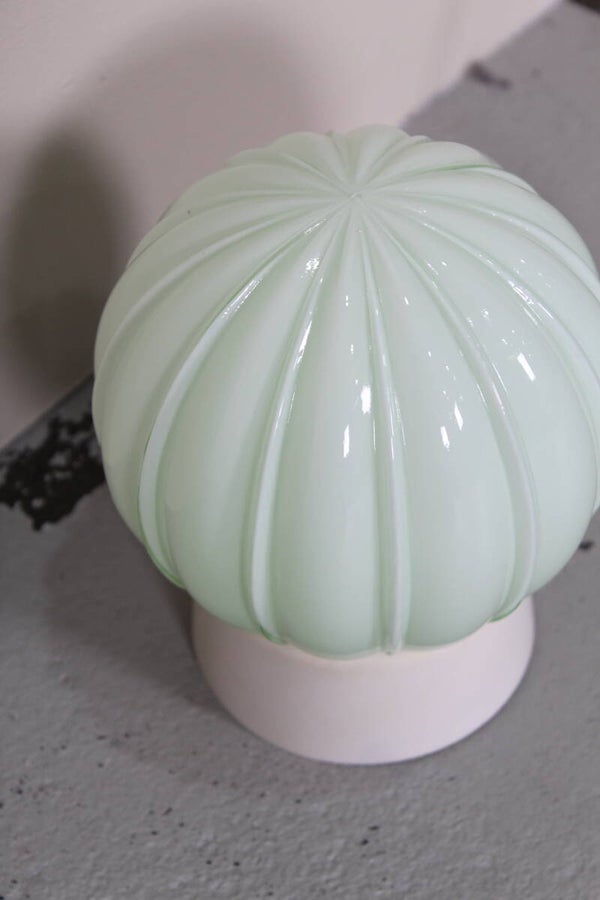 Vintage Thabur Deckenlampe, Deckenleuchte - grün, Art Deco | 01355