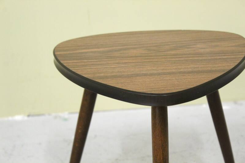 Vintage plantentafeltje, bruin - jaren '60 | 00866