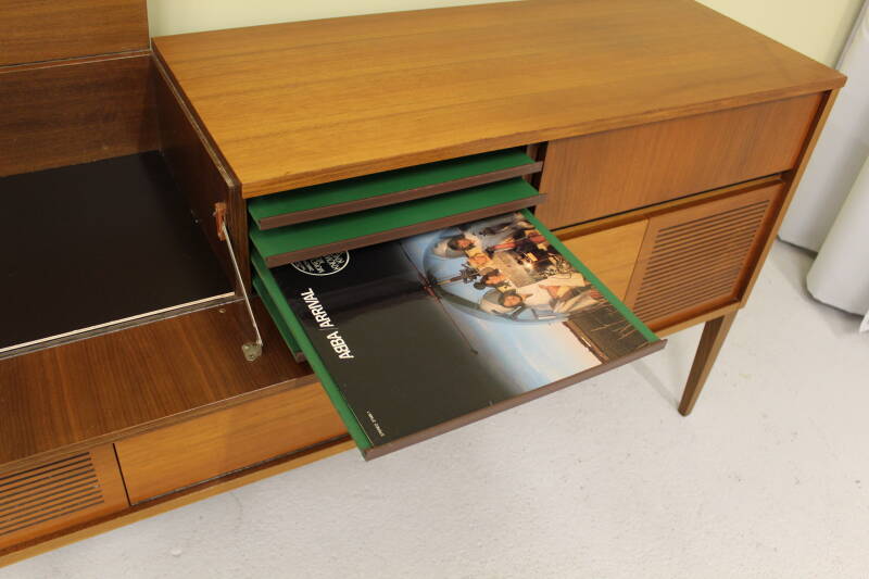 Vintage sideboard, audio furniture Philips