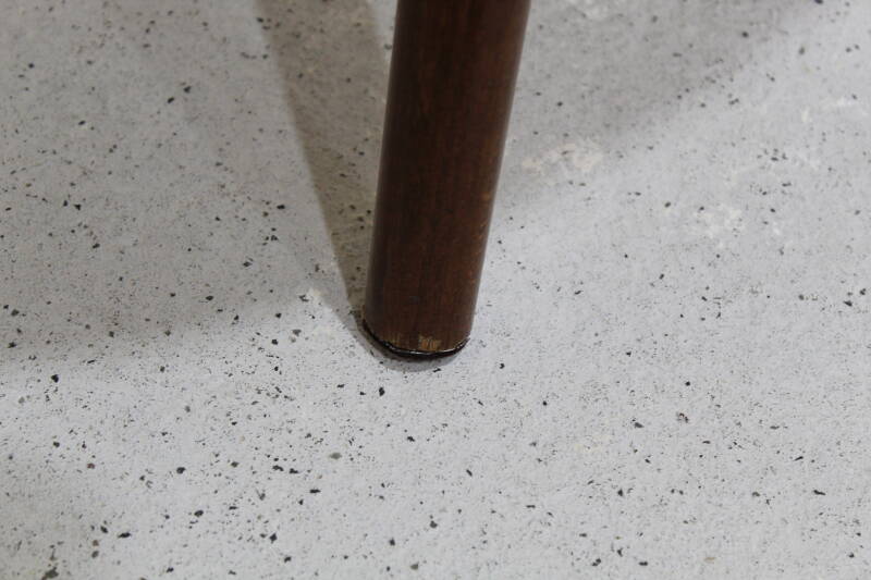 Vintage coffee table, side table, plant table - formica, brown, 60s | 00983