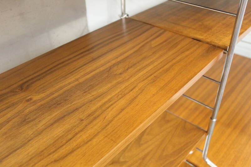 Vintage modular wall system, wall cabinet
