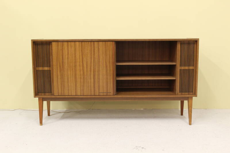 Vintage Philips, Neckermann muziekmeubel, audiomeubel | 00861