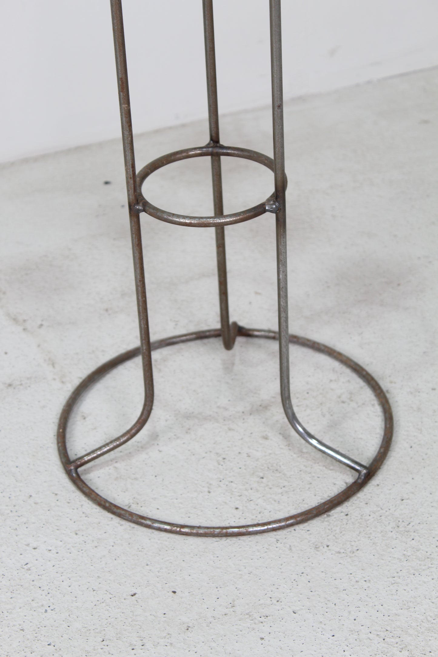 Vintage vloerkandelaar, kaarsenstandaard