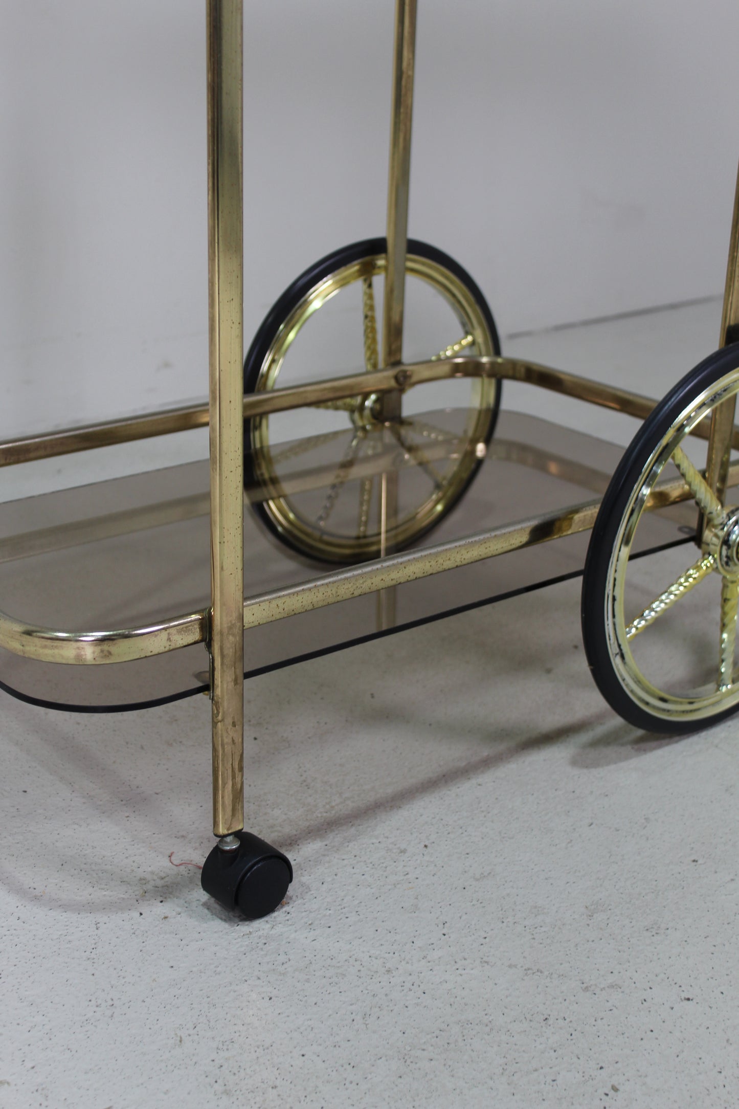 Vintage barcart, serveerwagen, drankkar