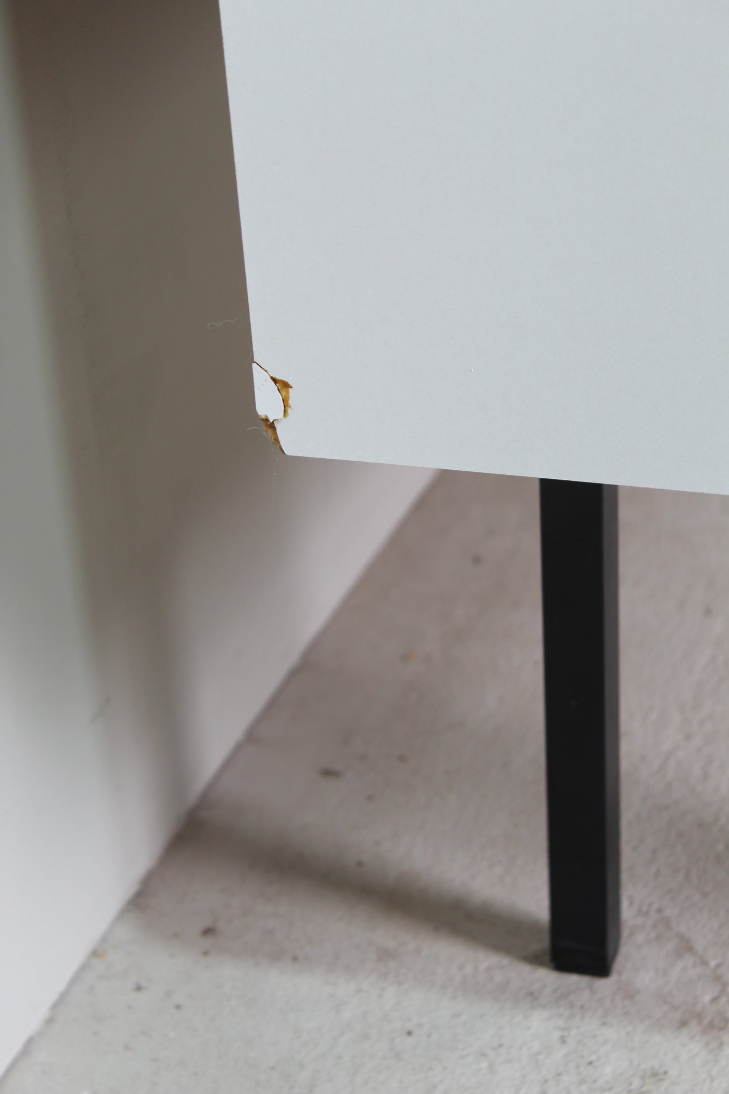 Vintage sideboard wit jaren '70