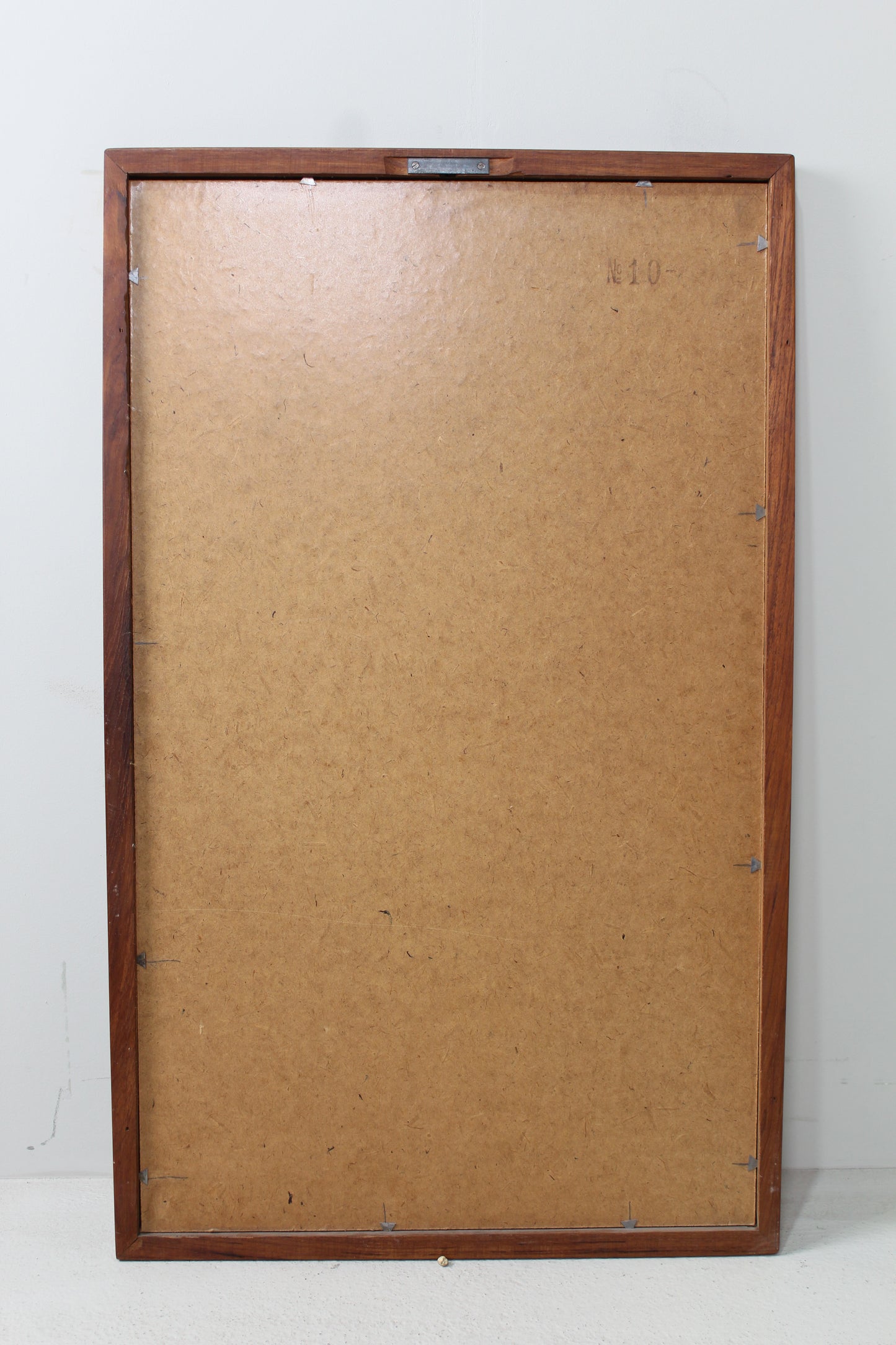 Vintage houten spiegel teak