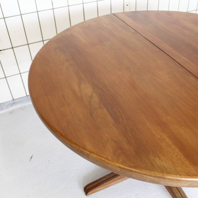 Vintage uitschuifbare eettafel, Deens design