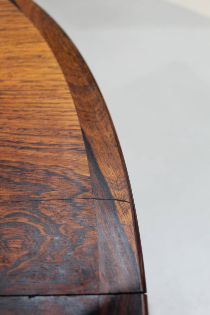 Vintage design uitgeschuifbare ronde eettafel - Arne Vodder voor Sibast | 01277