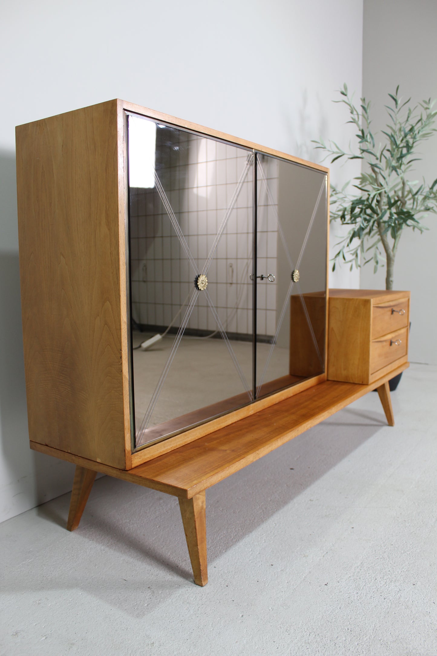 Vintage drankkast, sideboard jaren '50