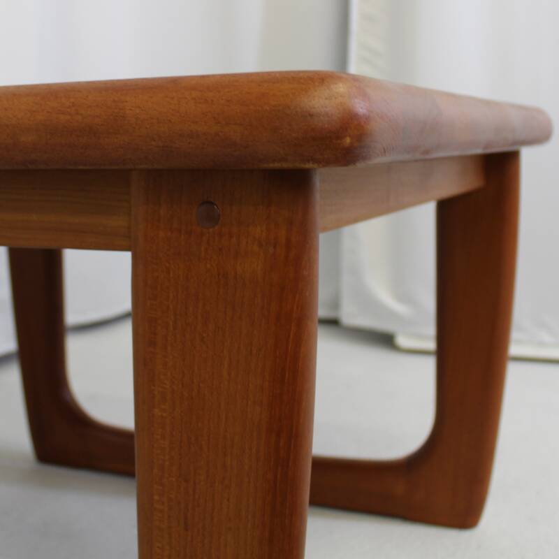 Vintage salontafel - Niels Bach, Deens Design, teak, jaren '60