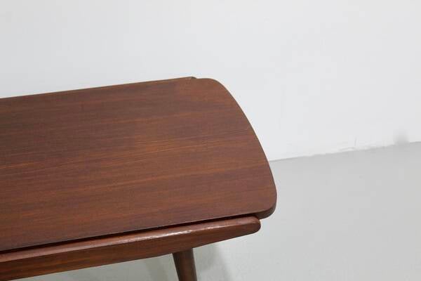 Vintage salontafel - omkeerbaar blad, jaren '60 |