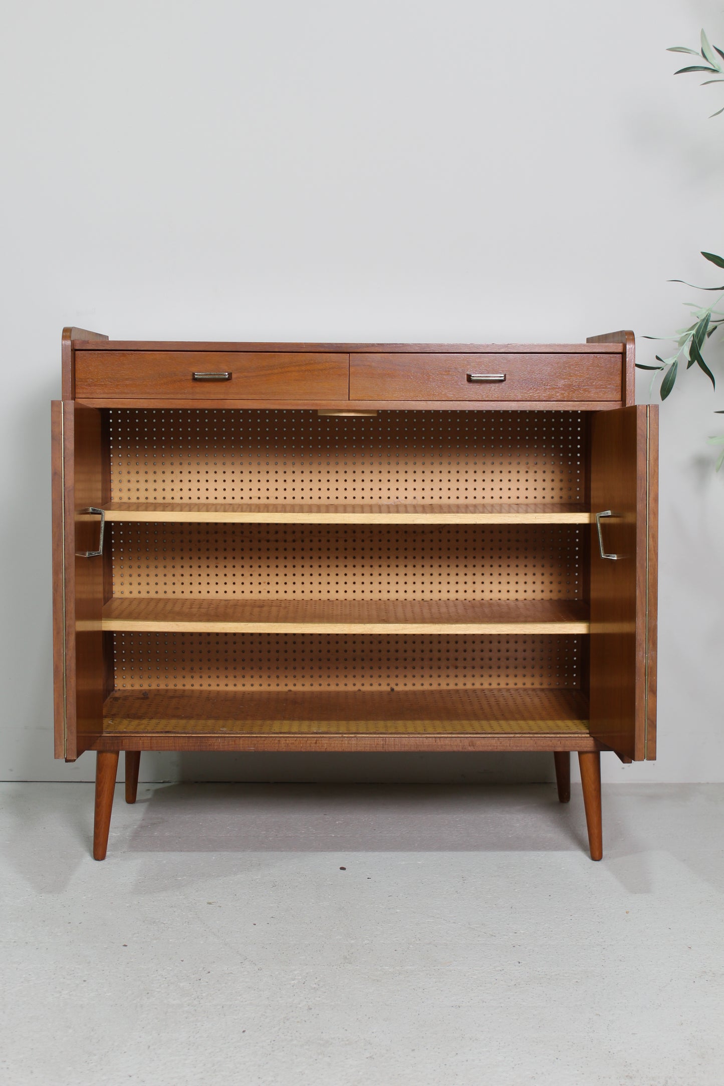 Vintage schoenenkastje jaren '60