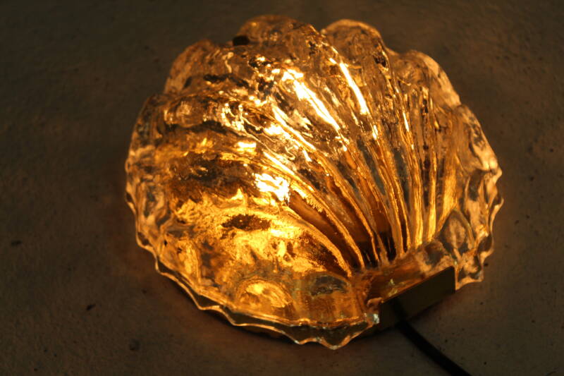 Vintage wall lamp Glashutte Limburg